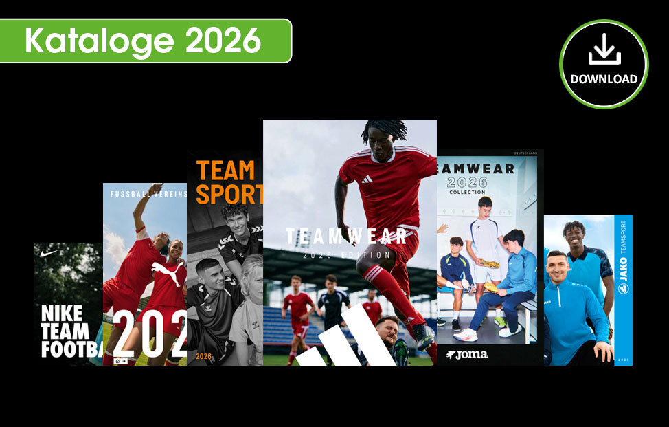 Hol dir die Teamsportkataloge 2026